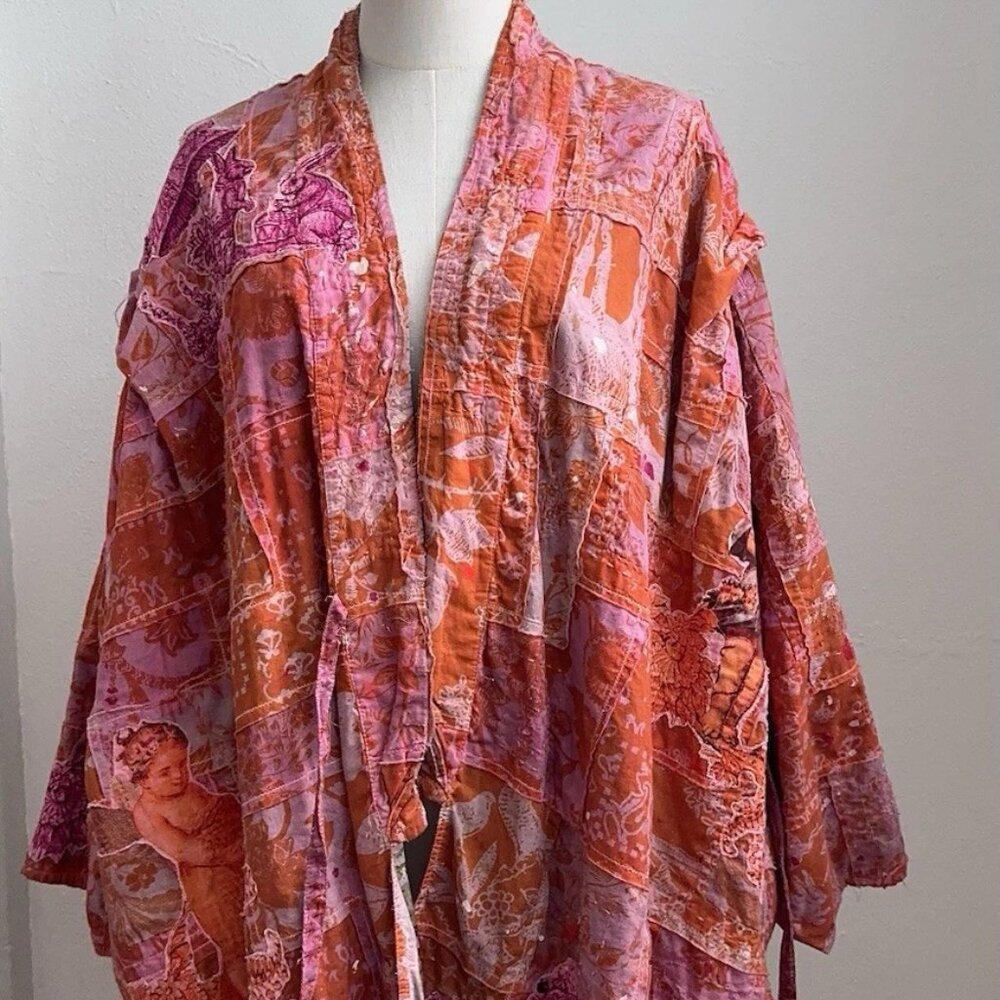 Magnolia Pearl - Patchwork Kei Kimono - NWOT - Picture 5 of 10